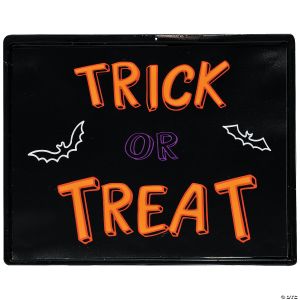 Morris Trick Or Treat Light-Up Sign