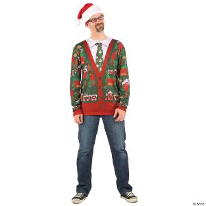 Morris Ugly Christmas Cardigan Lg