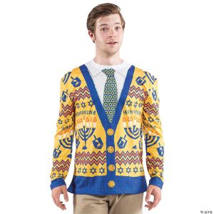 Morris Ugly Hanukkah Sweater Xlarge
