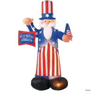 Morris UNCLE SAM AIRBLOWN 6 FEET TALL