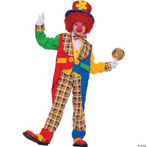Morris Unisex Clown Costume Fm62198