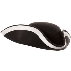 Underwraps Tri Corner Ribbon Hat Adult