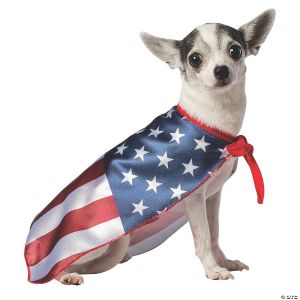 Morris Usa Dog Flag Cape Small