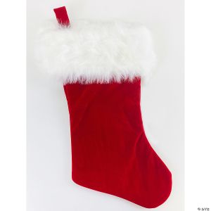 Morris Velvet Lined Stocking 19In