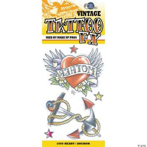 Morris VINTAGE HEART ANCHOR TATTOO