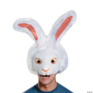 Morris White Rabbit Headpiece Adult