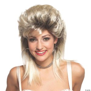 Morris Wig Rocker Groupie 80S Blonde