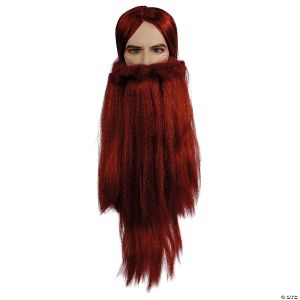 Morris Wizard Wig And Beard Set Au