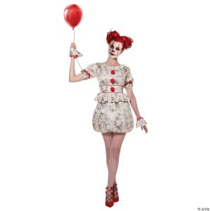 Morris Womens Dancing Clown Costume