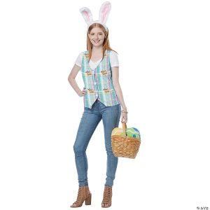 Morris Womens Easter Vest Costume Kit