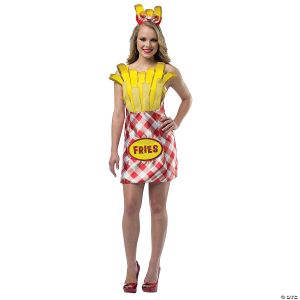 Morris Womens French Fry Foodie Costume