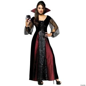 Morris Womens Goth Vampire Costume
