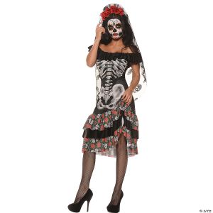 Morris WOMENS QUEEN OF THE DEAD COSTUME