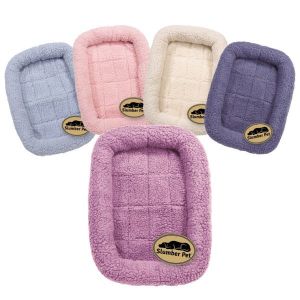 Slumber Pet Sherpa Crate Beds