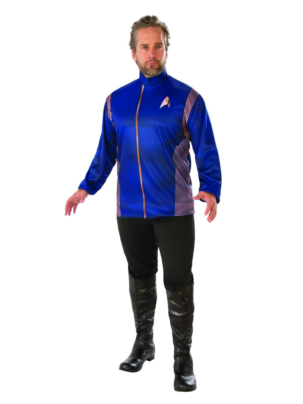 Star Trek Discovery Mens Operations Costume Top Xl