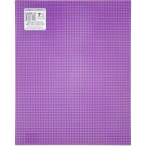  Darice Plastic Canvas 7 Count 10"X13"-Purple