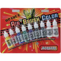  Jacquard Opaque Airbrush Exciter Pack .5oz 9/Pkg- 