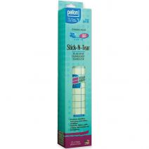  Pellon Stick-N-Tear Away Embroidery Stabilizer-Whi