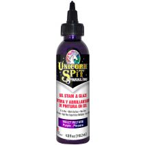  Unicorn Spit Sparkling Wood Stain & Glaze 4oz-Violet Vulture
