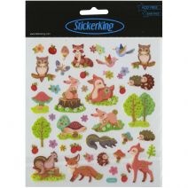  Sticker King Stickers-Forest Critters
