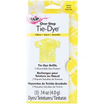  Tulip One Step Tie Dye Refill .13oz 3 Per Pkg Yellow