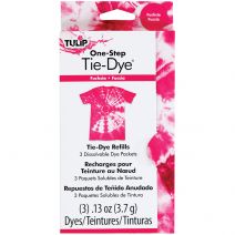  Tulip One Step Tie Dye Refill .13oz 3 Per Pkg Fuchsia