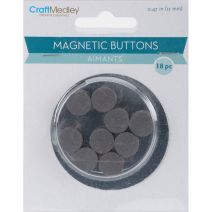  Magnetic Buttons-12mm 18/Pkg