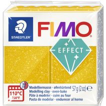  Fimo Effect Polymer Clay 2oz Glitter Gold
