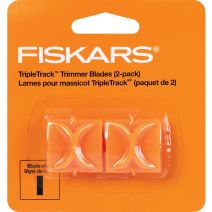  Fiskars Triple Track Replacement Blades 2/Pkg-Straight - Style I