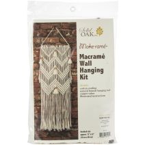  Macrame Wall Hanger Kit-Chevrons & Tassels