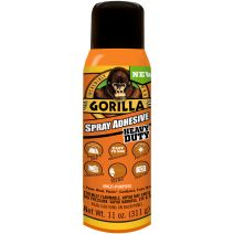  Gorilla Multipurpose Heavy Duty Spray Adhesive-11oz