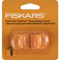  Fiskars Triple Track High-Profile Replacement Blades 2/Pkg-Straight - Style I