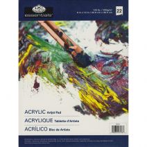  Essentials(Tm) Acrylic Artist Paper Pad 9"X12"-22 Sheets