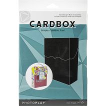  Photoplay A2 Cardbox W/3 Cards & Envelopes-Black