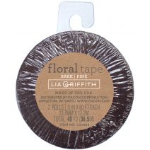  Floral Tape 2/Pkg-Bark/Pine