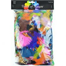  Packaged Feathers 71g-Assorted Colors