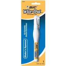 BIC Wite Out Shaken Squeeze Correction Pen .3oz