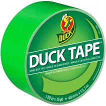  Bright Duck Tape 1.88"X15yd-Island Lime