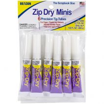 Beacon Mini Zip Dry 5ml Tubes 6/Pkg-