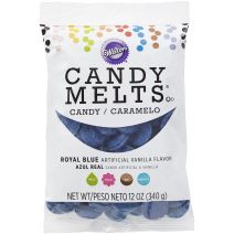  Candy Melts Flavored 12oz Royal Blue Vanilla