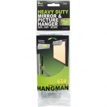  Heavy Duty Hangman Mirror & Picture Hanger W/Walldogs 6"-75lbs
