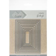  Find It Trading Card Deco Essentials Nesting Cutting Dies-Rectangle