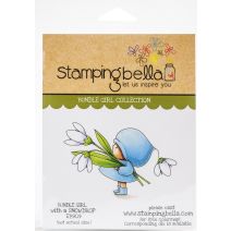  Stamping Bella Cling Stamps-Bundle Girl With A Snowdrop