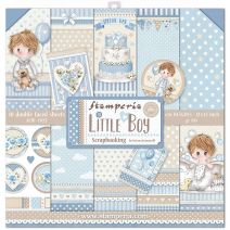  Stamperia Double-Sided Paper Pad 12"X12" 10/Pkg-Little Boy, 10 Designs/1 Each