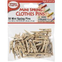  Mini Spring Pins 1Inch X3 Per 8Inch X1 Per 8Inch 50 Per Pkg