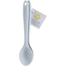  Mini Silicone Spoons 2 Per Pkg Baby Blue