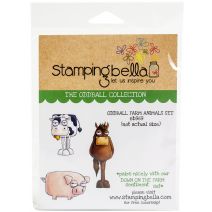  Stamping Bella Cling Stamps-Oddball Farm Animals