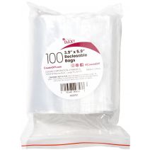  Reclosable Treat Bags 100/Pkg-4"x6"