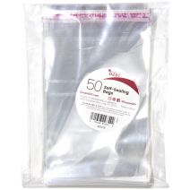  Self-Sealing Bags 50/Pkg-4.125"x6.125"