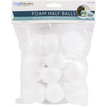  Foam Half Ball 2Inch 20 Per Pkg